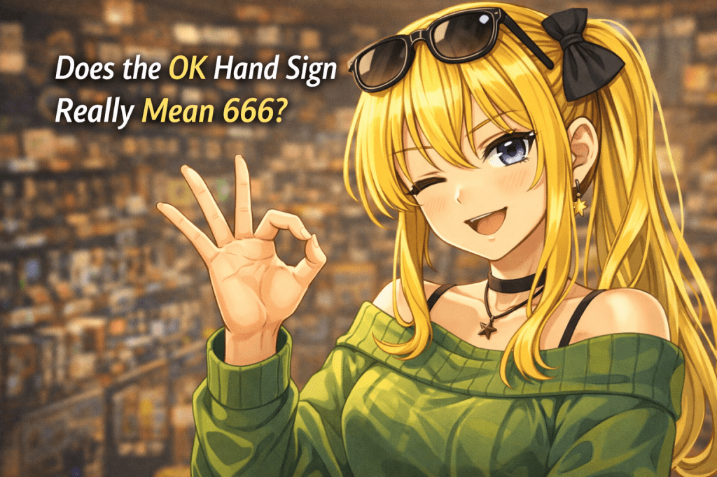 OKサインは本当に666のサインなのか