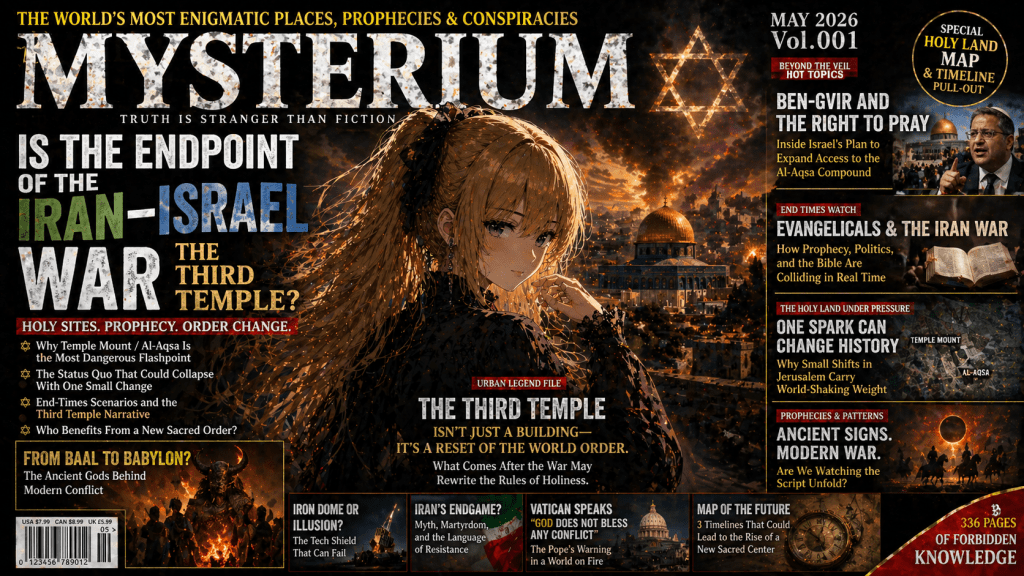 Is the Endpoint of the Iran–Israel War the Third Temple? — A Map of Holy Sites, End-Times Readings, and Order&nbsp;Change