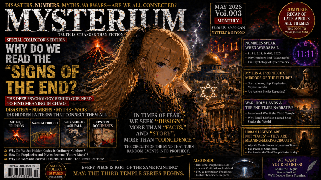 Why Do We Read “Signs of the End”? — The Shared Structure Linking Disasters, Numbers, Myths, and&nbsp;War