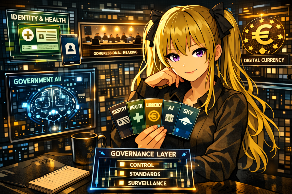 識別・健康・通貨・空――2026年春に同時進行する“見えない統治層”