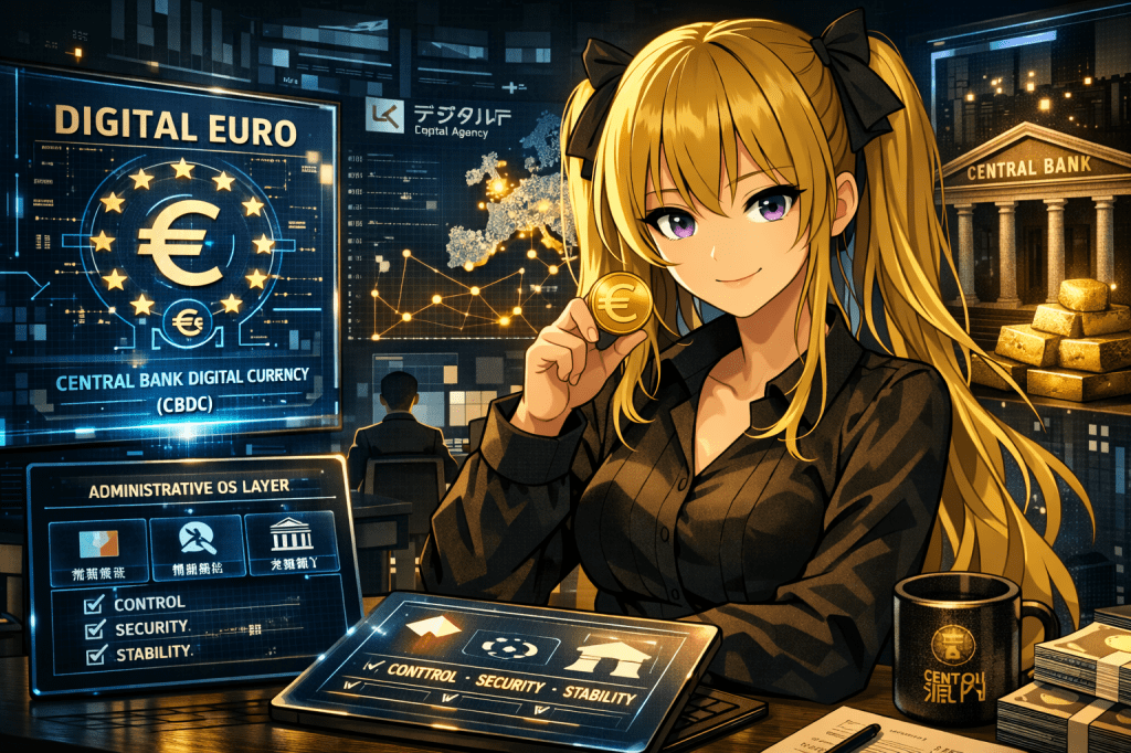 現金の次は“国家発行デジタル”か――デジタルユーロが示す通貨主権の未来