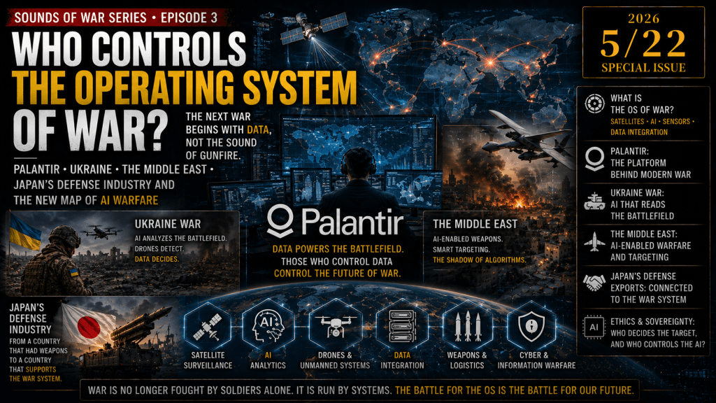 Who Controls the Operating System of War? — Palantir, Ukraine, the Middle East, Japan’s Defense Industry, and the New Map of AI&nbsp;Warfare