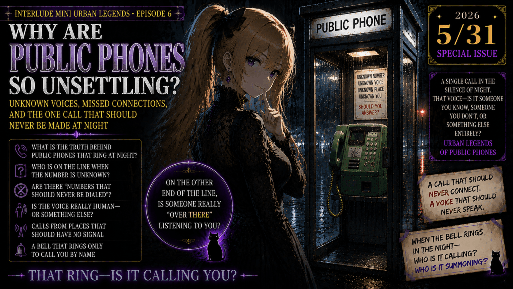 Interlude — Why Are Public Phones So Unsettling?Unknown Voices, Missed Connections, and the Night Call That Should Never&nbsp;Ring
