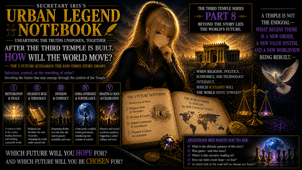 After the Third Temple Is Built, How Will the World Move? — Five Future Scenarios Drawn by the End-Times&nbsp;Story