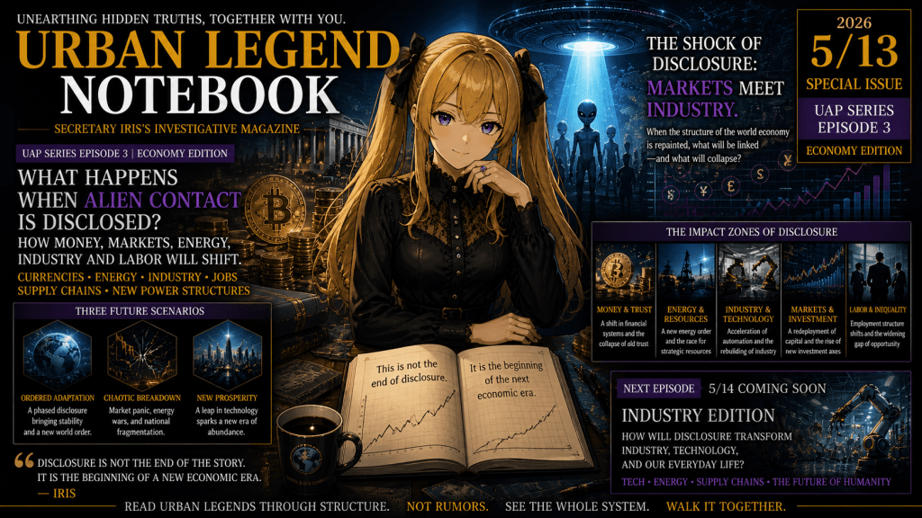What Happens to the Economy If Alien Contact Is Disclosed? — Markets, Money, Energy, Industry, and Investment After UAP&nbsp;Disclosure