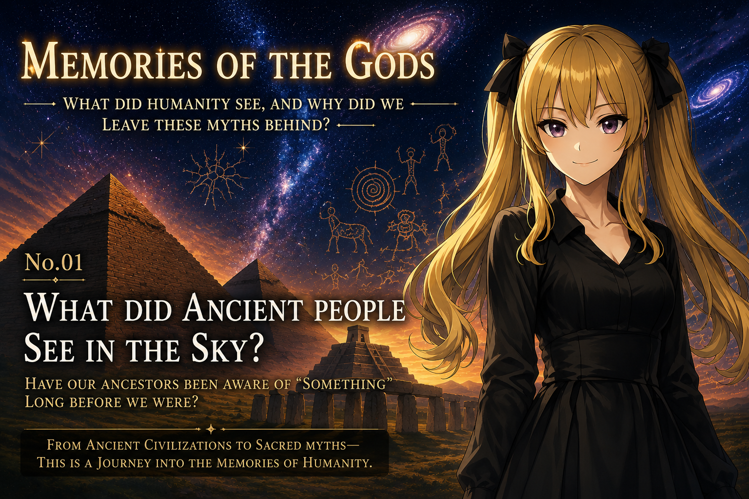 Memories of the Gods No.01: What Did Ancient People See in the Sky? — The “Something” Preserved in Myth