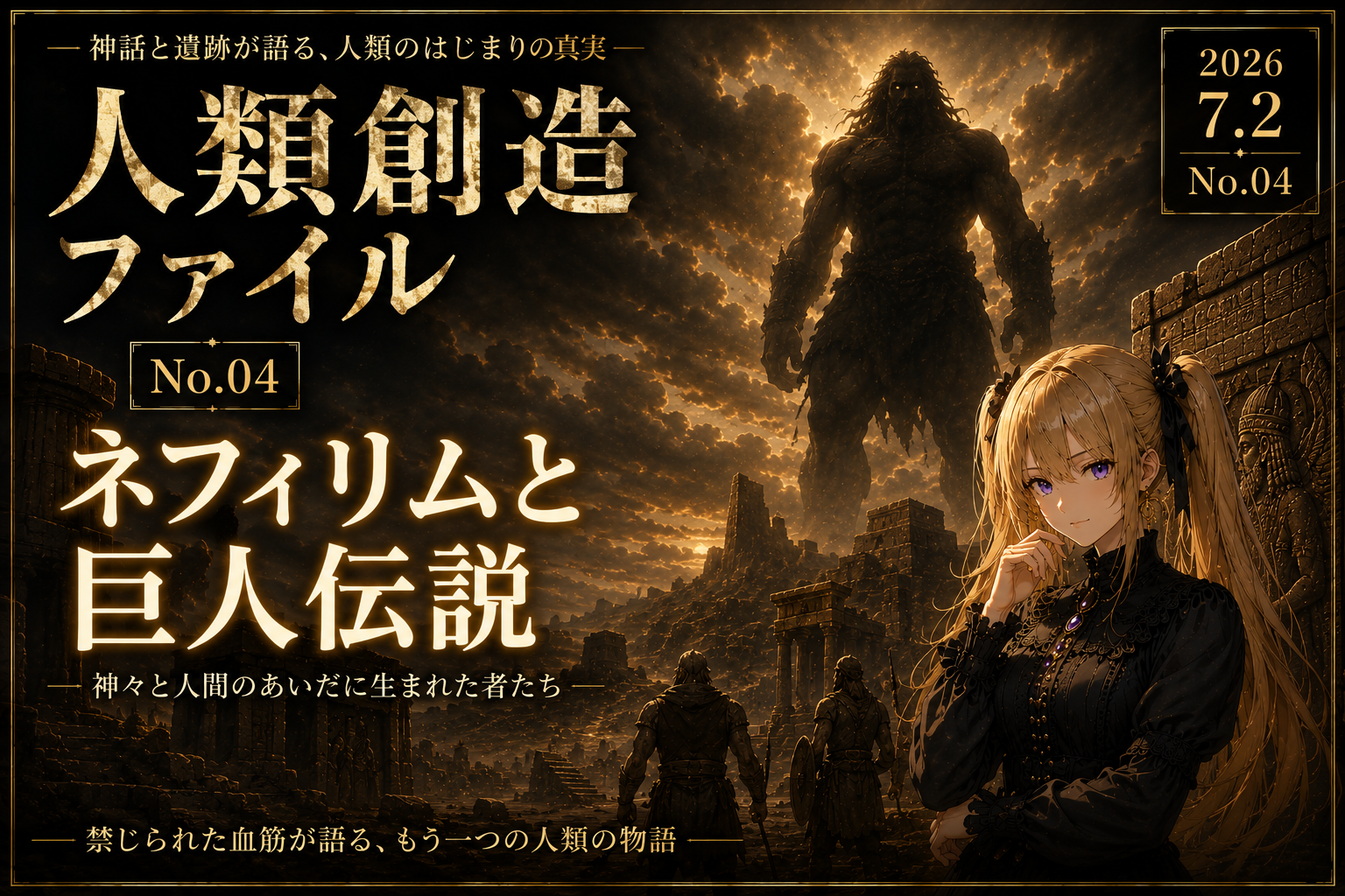人類創造ファイル No.04：ネフィリムと巨人伝説