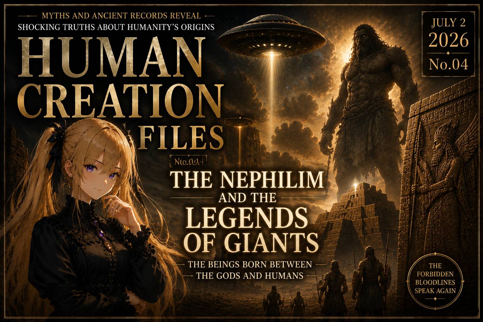 Human Creation Files No.04: The Nephilim and the Legends of Giants