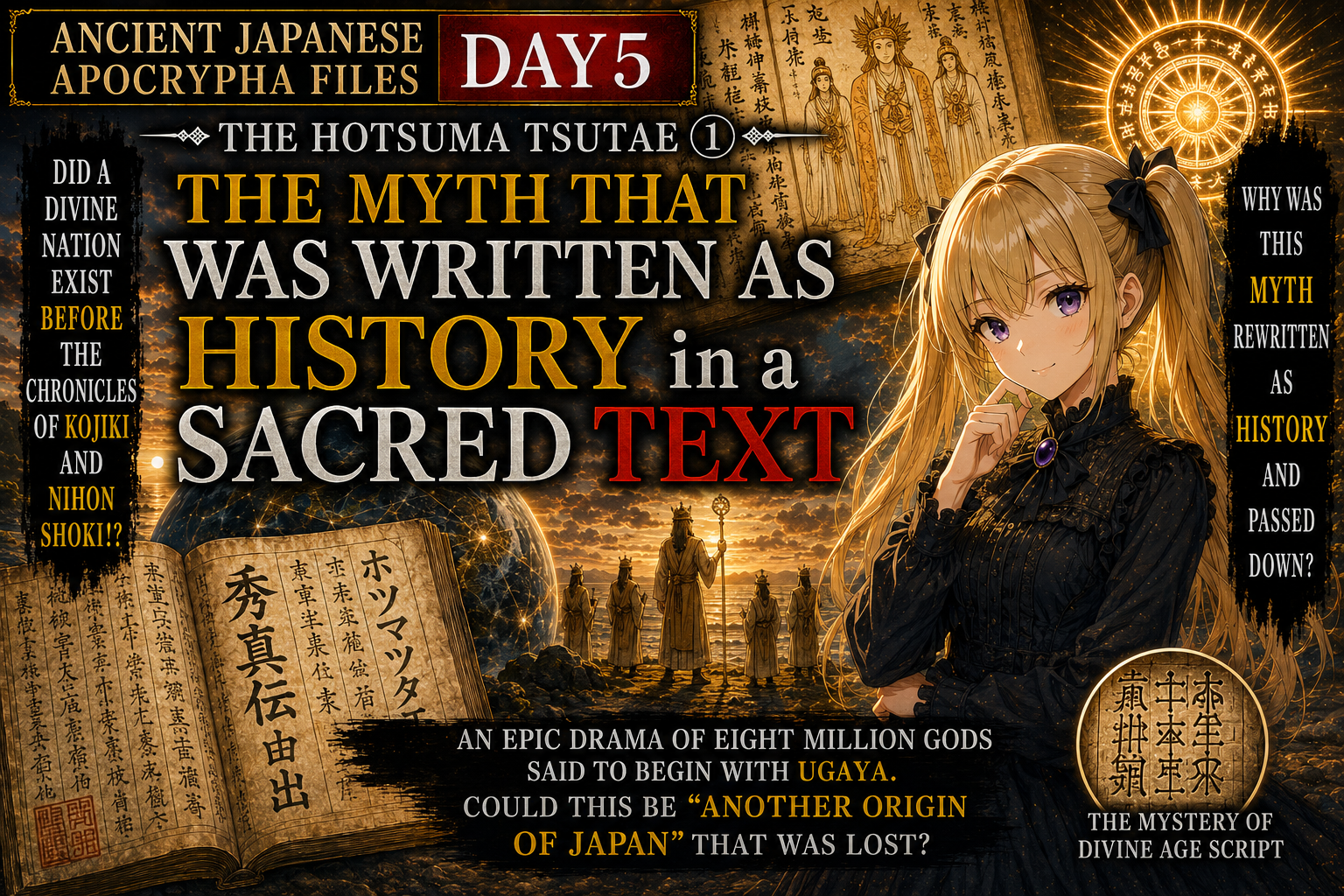 Ancient Japanese Apocrypha Files No.05: The Hotsuma Tsutae—A Text That Wrote Myth as “History”